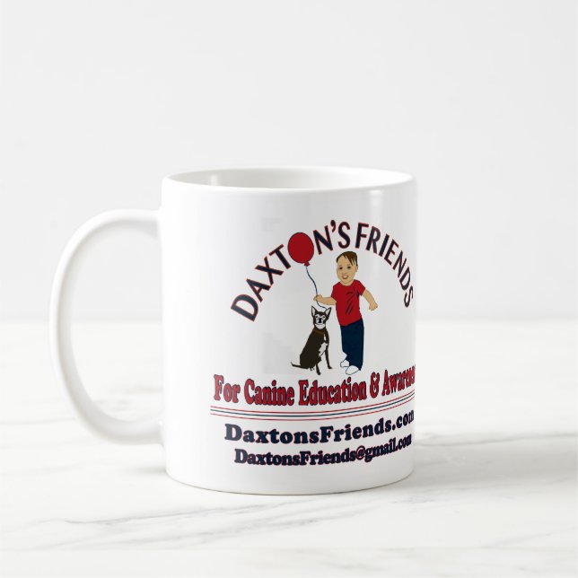 Café Taza de los amigos de Daxton oficial (Izquierda)