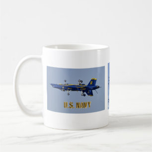 Café Taza de los ángeles azules