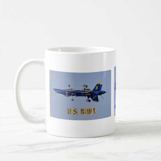 Café Taza de los ángeles azules (Izquierda)