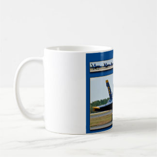 Café Taza de los "ángeles azules"