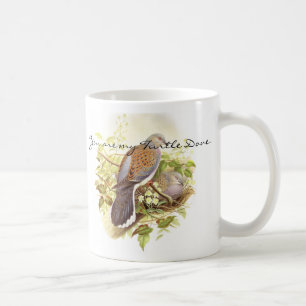 Café Taza de los animales de la fauna de los pájaros d