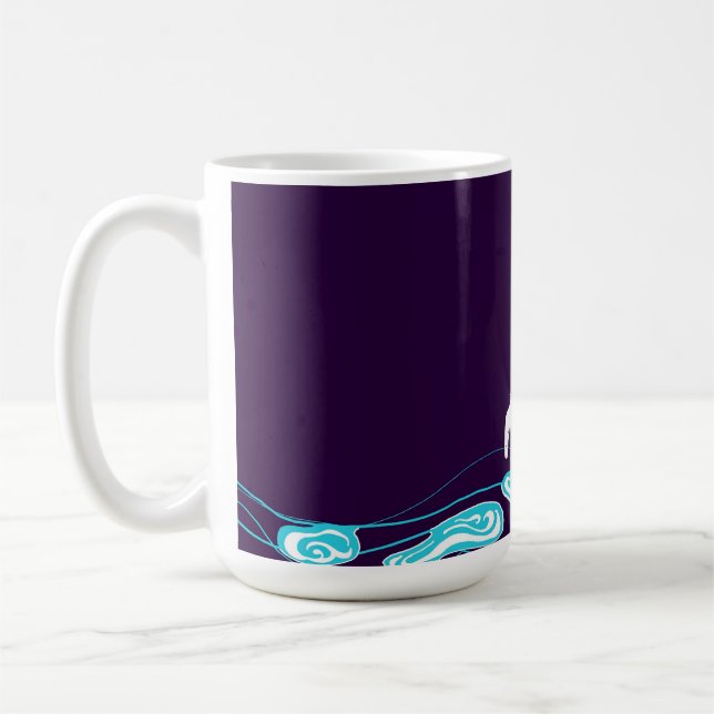 Café Taza de los charcos de las manos (Izquierda)