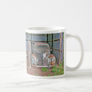 Café Taza de los coches antiguos