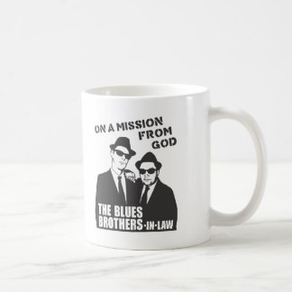 Café Taza de los cuñados de los azules