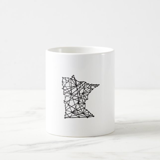 Café Taza de los diseños de Minnesota de Allie (Centro)