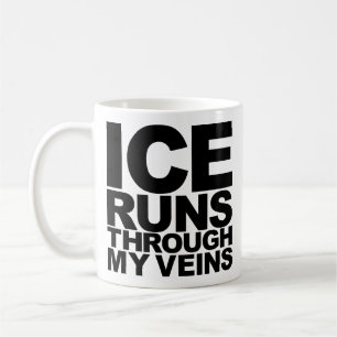 Café Taza de los funcionamientos de hielo