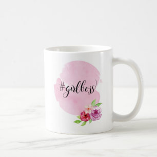 Café taza de los #girlboss