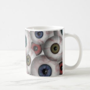 Café Taza de los globos del ojo