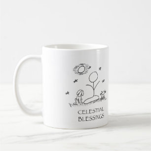 Café Taza de los gurúes del bolsillo de Chakra de la