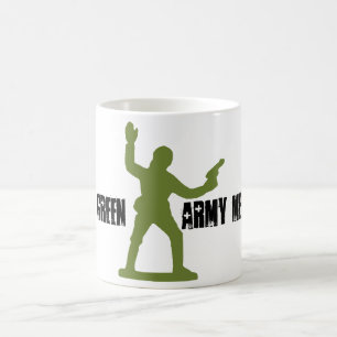 Café Taza de los hombres del ejército