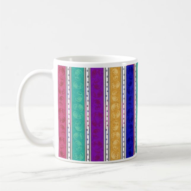 Café Taza de los hurónes del arco iris (Izquierda)