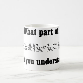 Café Taza de los jeroglíficos