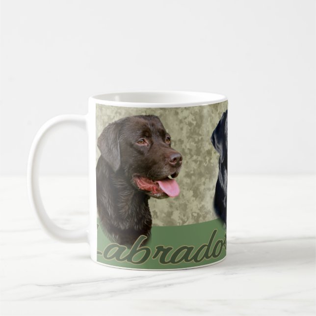 Café Taza de los labradores retrieveres (Izquierda)
