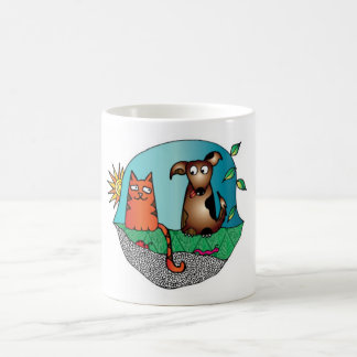 Café Taza de los mejores amigos