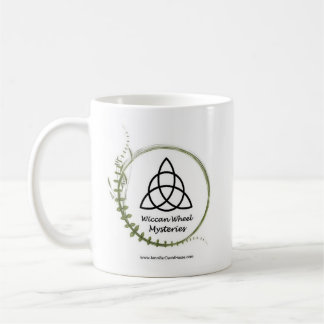 Café Taza de los misterios de la rueda de Wiccan