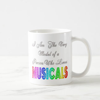 Café Taza de los Musicals de los amores