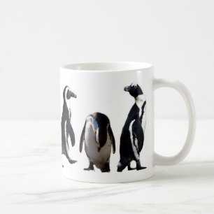 Café Taza de los pingüinos I (del corazón)