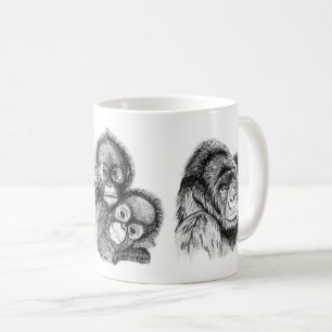 Café Taza de los primates