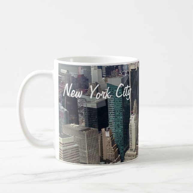 Café Taza de los rascacielos de Nueva York (Izquierda)