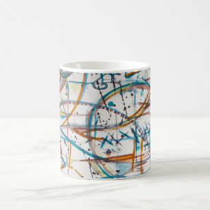 Café Taza de los rayos ligeros