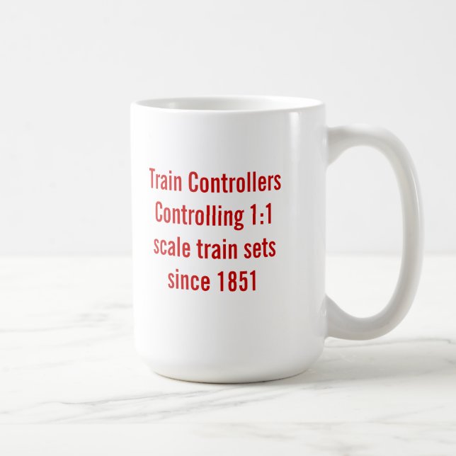 Café Taza de los reguladores del tren (Derecha)