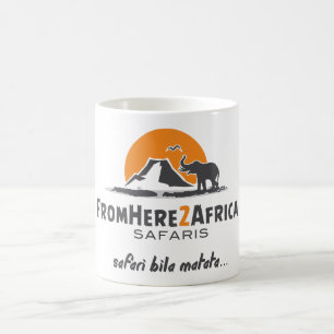 Café Taza de los safaris de FromHere2Africa