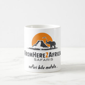 Café Taza de los safaris de FromHere2Africa