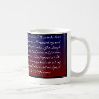 Café Taza de los salmos 23