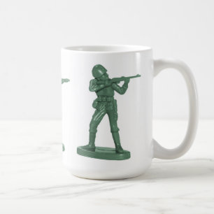 Café Taza de los soldados de juguete
