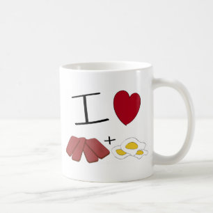 Café Taza de los Spam-N-Huevos del corazón I