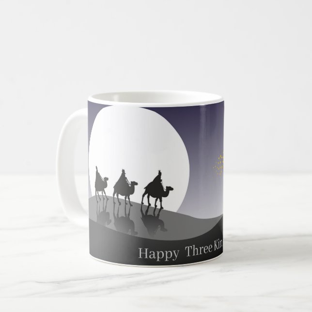 Café Taza de los Tres Reyes Magos (Anverso izquierdo)