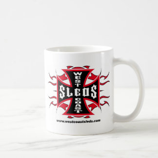 CAFÉ TAZA DE LOS TRINEOS DE LA COSTA OESTE
