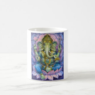 Café Taza de Lotus Ganesha