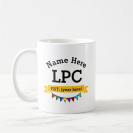 Café Taza de LPC Consejero Profesional Licenciado 