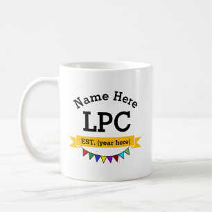 Café Taza de LPC Consejero Profesional Licenciado