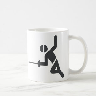 Café Taza de lujo con el cercado de símbolo
