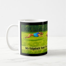 Café Taza de Lure Coursing Ridgeback – Financia el Caos