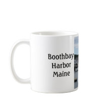 Taza de Maine del puerto de Boothbay de la "costa"