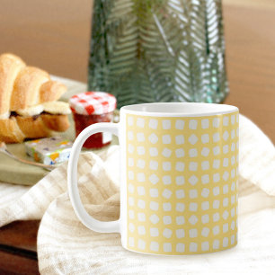 Café Taza de Malvavisco Amarillo