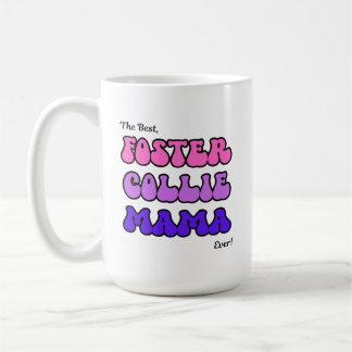 Café Taza de mamá collie adoptiva