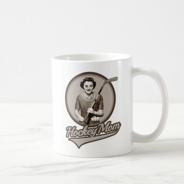 Café Taza de Mamá de Hockey (Derecha)