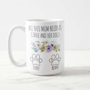 Café Taza de Mamá de Perro - Regalo Personalizado para