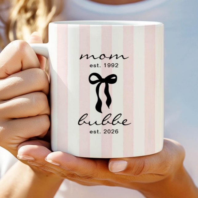 Café Taza de Mamá para Bubbe Est con Lazo (Subido por el creador)