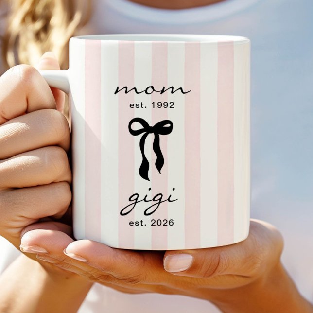 Café Taza de Mamá para Gigi con Lazo (Subido por el creador)