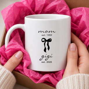 Café Taza de Mamá para Gigi con Lazo