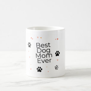 Café Taza de Mamá Perro Rodeada de Amor y Patas Taza