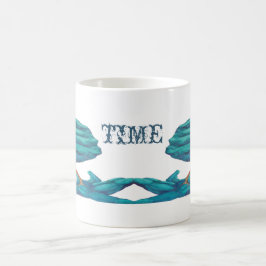 Café Taza de manos del tiempo