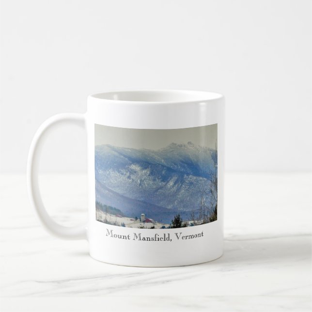 Café Taza de Mansfield Vermont del soporte (Izquierda)
