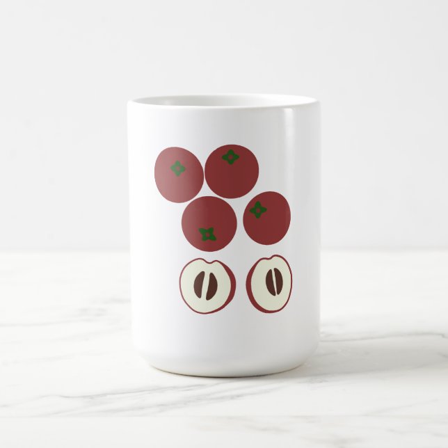 Café Taza de manzana de terciopelo (Centro)
