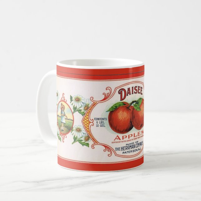 Café Taza de manzanas de Nueva Jersey (Anverso izquierdo)